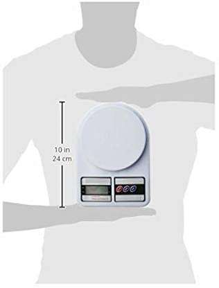 Firevally Weighing Scale Multipurpose Portable Electronic Digital Kitchen Weight Machine with Backlight Display (10 Kg Capacity) 5