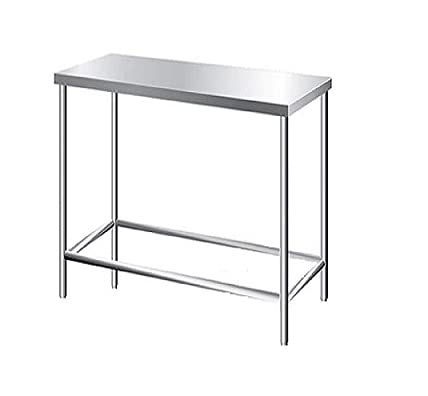 DG DEXAGLOBAL Beauty Stainless Steel Heavy Table 31"x23"x31" Inches LxBxH 1