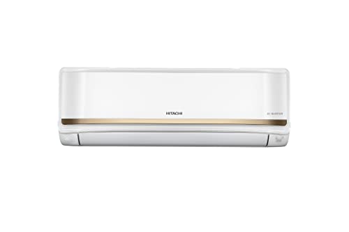Hitachi 1 Ton 3 Star ice Clean Wifi Enabled Inverter Split AC (100% Copper, Dust Filter, 2023 Model, iZen 3500FWXL, R32-RAS.V312PCAISH, Dual Gold)