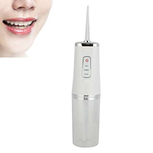 Portable Electric Dental Oral Irrigator, water flosser for teeth, Food Residues Removal White Teeth Cleaning Device 1