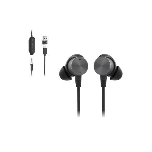 Logitech Zone Wired Earbuds with Noise Cancelling Mic 1