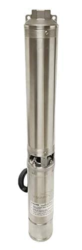 VGuard 1.5 hp Submersible Pump, 12 Stage, Single Phase(NOVA-OT1512) for 100 mm borewell, with Compatible Digital Control Panel/Starter |NOVA-OT1512 5