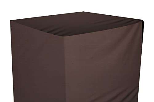 The Furnishing Tree Air Cooler Cover compatible for Kenstar Personal 35 Ltr Tower Cooler, Ployester, Coffee 3