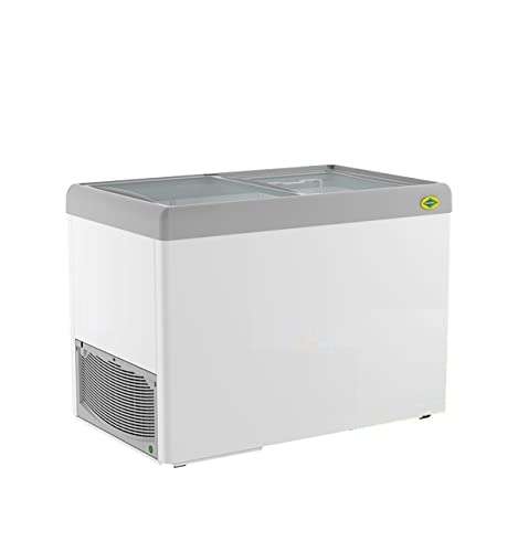 Western Straight Glass Top Freezer NWHF350G-HC 3