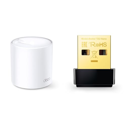 TP-Link Deco X20(1-Pack) AX1800 Mbps Dual Band Whole Home Mesh Wi-Fi System, Next-Gen Wi-Fi 6, ODFMA