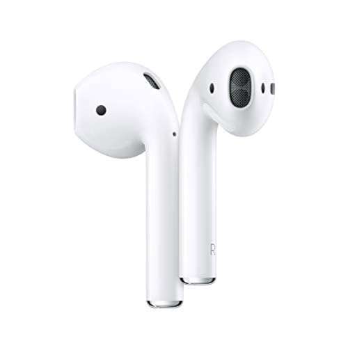 Apple AirPods Wireless Ear Buds, Bluetooth Headphones with Lightning Charging Case Included, Over 24 Hours of Battery Life, Effortless Setup for iPhone 1