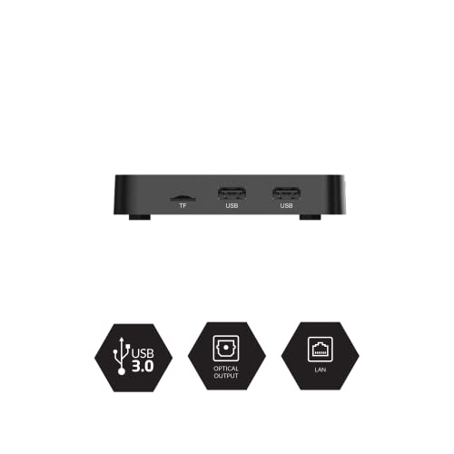 BuzzTV Essentials E2 SE - Android 9 - Amlogic S905X3-4GB DDR4-32GB eMMC 4