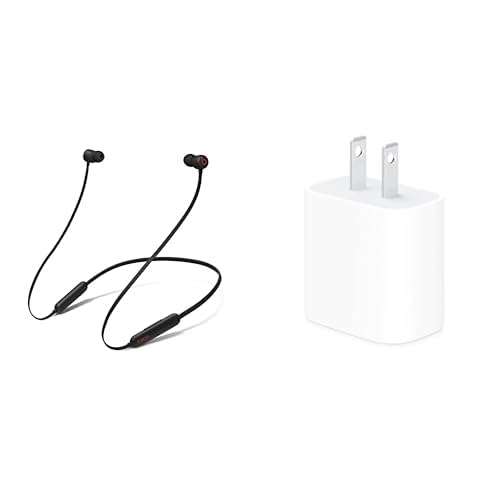 Beats Flex with Apple 20W USB-C Power Adapter - Black 5