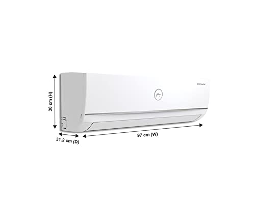Godrej 1.5 Ton 3-Star GIC 18TGC3 WUA (R290) Refrigerant Inverter Split AC (White) 2