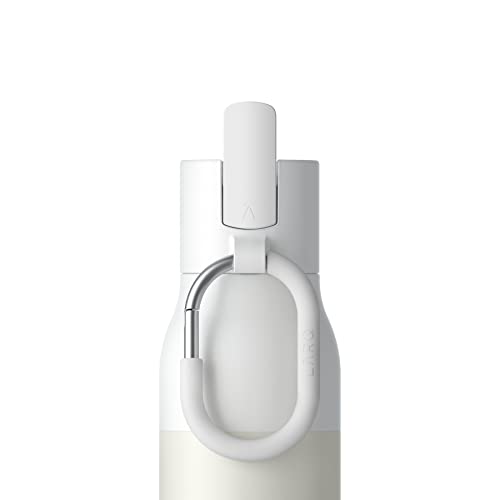 LARQ Bottle Filtered - Insulated Stainless Steel Water Bottle BPA Free with Nano Zero Technology and Long-Lasting Filters, Granite White, 25oz 4