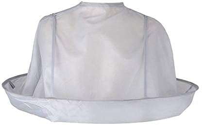 DOYKLI Hair Cutting Cape Umbrella Cloak Hairstylist & Hairdressing Kit Haircut Accessories for Beard Shaving Umbrella Cloth Waterproof Cape for Adult Women Men Kids_Gray 1