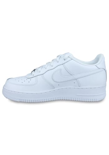 Nike Boys Air Force 1 The (GS) Basketball Shoes, White, 8.5 AU 2