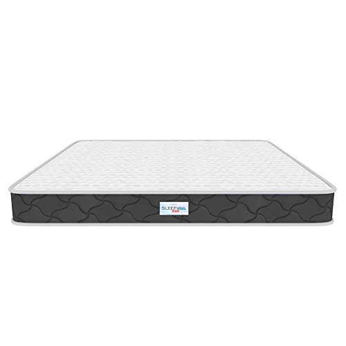 SLEEPSPA 6-inch Single Size COCOLATEX Coir & Latex Mattress with Milk Fiber Fabric with HerbFRESH��Technology (72X35X6, White) 1