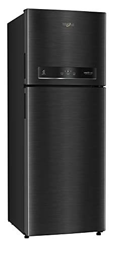 Whirlpool 500 L 3 Star Inverter Frost-Free Double Door Refrigerator Appliance with Adaptive intelligence technology (IF INV CNV PLATINA 515 STEEL ONYX (3s)-N, Black) 3