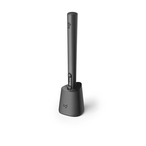 Logitech MX Ink Mixed-Reality (MR) Stylus with Charging Dock Combo, high Precision and Pressure Sensitive, Transforming Ideas in MR from 2D to 3D, for Meta Quest 2, Meta Quest 3, Meta Quest 3S