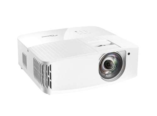 Optoma UHD35STX 4K UHD Short Throw Gaming and Home Entertainment Projector 1