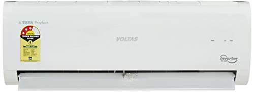 Voltas 1 Ton 3 Star Inverter Split AC (Copper 123V CZT White) 1