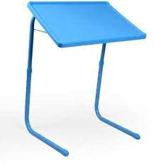 Table Magic Multipurpose Laptop Table Mat Finish Top Work Home Study Blue 1