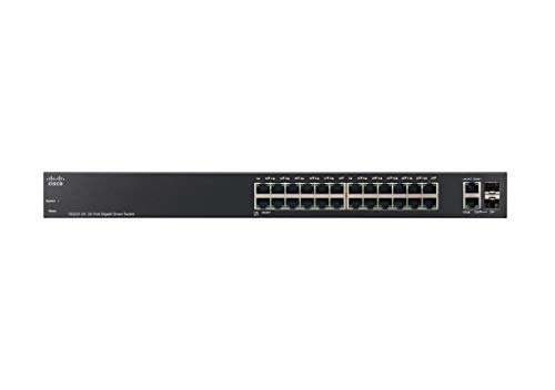 Cisco SG220-26 Smart Switch | 24 Gigabit Ethernet (GbE) Ports | 2 Gigabit Ethernet Combo Mini-GBIC SFP | Limited Lifetime Protection (SG220-26-K9-IN) 2