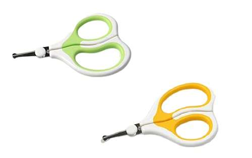 Honey Shopee Baby Safe Medicine Spoon and Medicine Dropper with Baby Safty Baby Nail Cutter Nail Clipper Nail Safety Scissors Nail Care New Clipper for Baby (Colour May Vary) (Dropper-with Scissor) 6