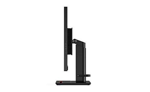 Lenovo ThinkVision P27h-20 27" (68.58cms) QHD IPS (2560x1440) 350 nits Monitor, USB, HDMI, DP Ports, 60Hz Refresh Rate, Tilt, Swivel, Pivot, Height Adjust Stand, (61E9GAR6WW)- Raven Black 3