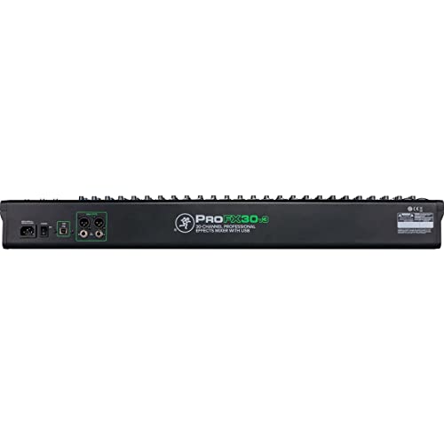 Mackie ProFX30v3 30-channel Mixer with USB and Effects 6