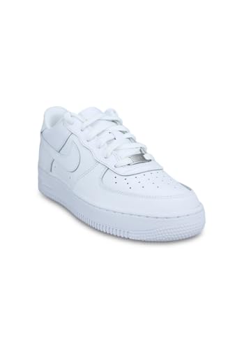 Nike Boys Air Force 1 The (GS) Basketball Shoes, White, 8.5 AU 3