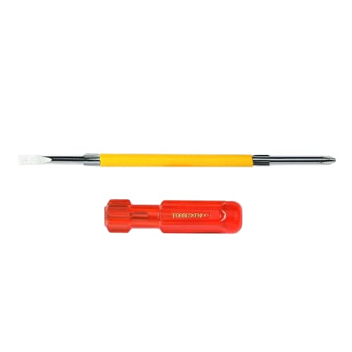 FORBES KENDO SR-09-DOUBLE RING ENDED SPANNER 21X23 & FT-07-F.T. SCREW DRIVER X200X10.0X1.2 Combo Of 2 3