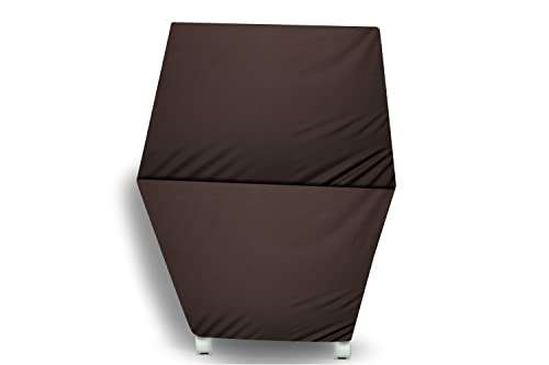 The Furnishing Tree Air Cooler Cover compatible for Kenstar Personal 35 Ltr Tower Cooler, Ployester, Coffee 2