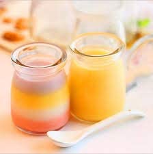 MoneySo Set of 4 Clear Glass Jar with Lid | Yogurt Glass Container with Lid | Replacement Glass Pudding Jars, Yogurt Jars (100ml) (Set of 4) 3