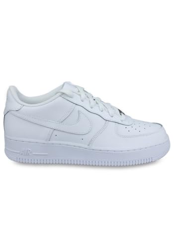 Nike Boys Air Force 1 The (GS) Basketball Shoes, White, 8.5 AU 5