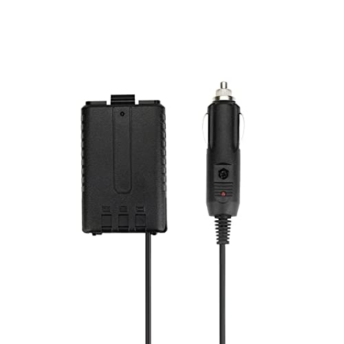 Shop Love Battery Eliminator Car Charger for BaoFeng Two Way Radio Li-ion Battery Pack UV-5R/UV-5R+/UV-5RA/UV-5RA+/UV-5RB/UV-5RC/UV-5RD/UV-5RE/UV-5RE Plus 4