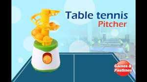 Aadilful Table Tennis Ball Machine, Portable Ping Pong /Launcher Pitcher Exerciser for Children Indoor and Outdoor 5