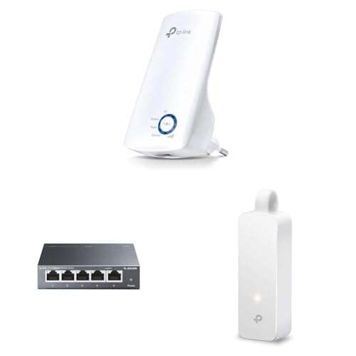 TP-Link TL-WA850RE Single_Band 300Mbps RJ45 Wireless Range Extender, Broadband/Wi-Fi Extender, Wi-Fi 1