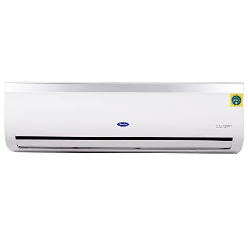 Carrier Emperia Cxi 18K 1.5 Ton 3 Star Split System Hybridjet Inverter AC with Flexicool Technology (White)(CAI18EN3R30F1) 1