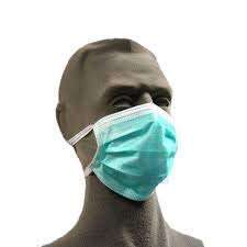 TeeBustrr Non-Woven Fabric Disposable 3 Ply Mask (Blue, Without Valve, Pack of 100) for Unisex 4