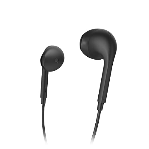 Hama "Glow Headphones, MFi Certified Earphones with Mic and Volume Control, in Ear, Compatible with Apple iPhones, iPads & iPods. (Black) 2