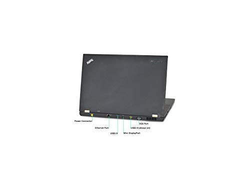 Lenovo T430 Business Laptop computer Intel i5-3320m up tp 3.3GHz, 8GB DDR3, 128GB SSD, 14" HD LED-backlit display, DVD, HD Webcam, 802.11b/g/n, HDMI, USB 3.0, Windows 10 Pro (Renewed) 2