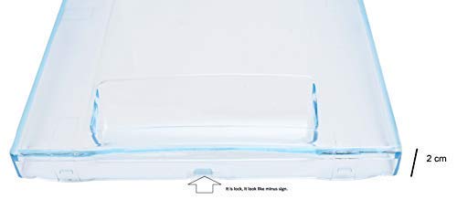 SPAREWORLD Freezer Door (Minus Shape Hook) Compatible for Samsung Single Door (Direct Cool) 165-200 Litre ONLY 3