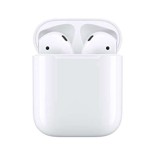 Apple AirPods Wireless Ear Buds, Bluetooth Headphones with Lightning Charging Case Included, Over 24 Hours of Battery Life, Effortless Setup for iPhone 3