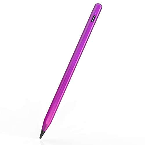 Stylus Pen for iPad mini 6/5th Gen, iPad Pencil for iPad 6/7/8/9th Gen, Air 3rd/4th Gen, Active Pen with Palm Rejection for iPad Pro (11/12.9 Inch), Magnetic Stylus Pens 1
