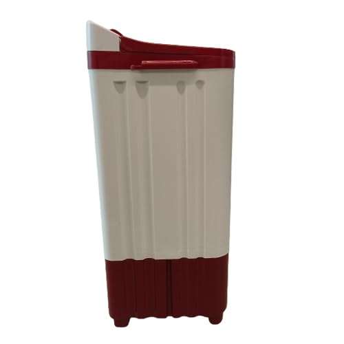 Lloyd 7 kg Semi Automatic Top Load Washing Machine White, Maroon (GLWS705CWLRD) 5