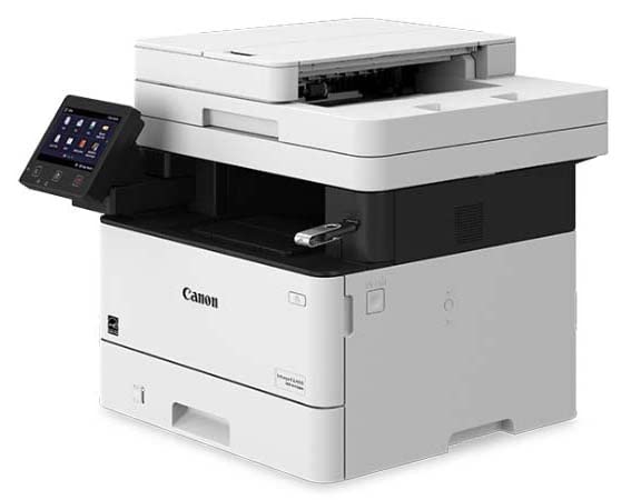 Canon imageCLASS MF455dw All in One Wireless Duplex Laser Printer, Up to 40 ppm,600 x 600 DPI,5" Colour Touchscreen,Compatible with Alexa,Bundle with JAWFOAL Printer Cable 3
