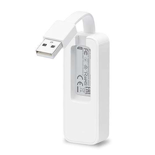 TP-Link UE200 USB 2.0 to 100 Mbps Ethernet Network Adapter for Desktop/Laptop - Plug and Play (White) 3