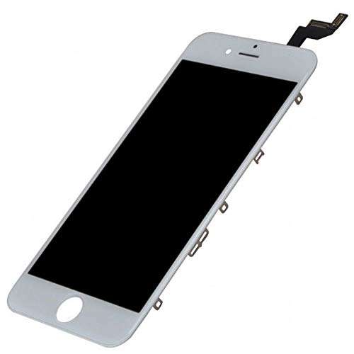 LCD with Touch Screen for Apple iPhone 6 Plus - White (Display Glass Combo Folder) 5