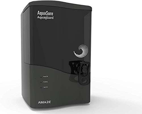 Aquasure From Aquaguard Amaze RO+UV+MTDS,7L storage water purifier,suitable for borewell,tanker,municipal water (Grey) from Eureka Forbes 2