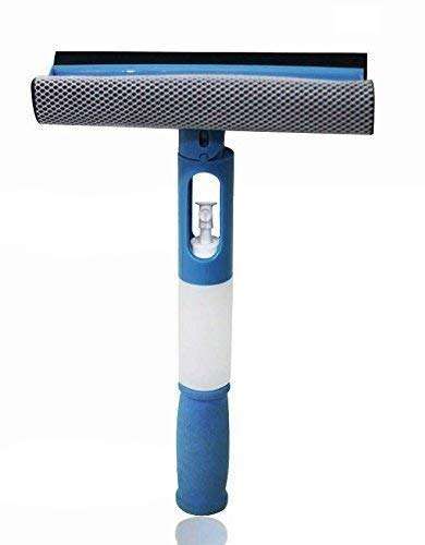 Semaphore Car Cleaning Combo Pack Microfiber Duster, Carpet Brush, 3 in1 Glass Wiper & Microfibre Gloves Full Interior and Exterior Cleaning Kit Compatible with Toiota Etios Cross 4