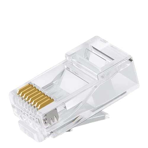 RJ45 Connector Module Plugs (Pack of 100 Nos) 5