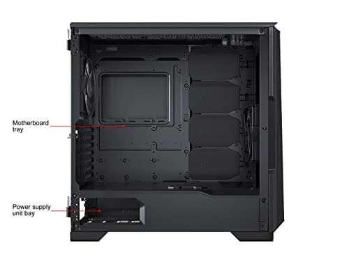 Phanteks Eclipse P500A Mid Tower Case, Black 5