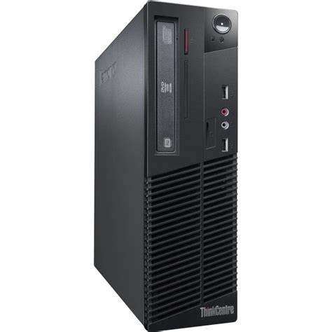 Lenovo ThinkCentre M75E SFF Business Desktop Computer, AMD Athlon II X4 640 3.0GHz, 8G DDR3, 1T, DVD, WiFi, Bluetooth 4.0, VGA, DVI, Win 10 64-Bit Supports English/Spanish/French(AMD)(Renewed) 1